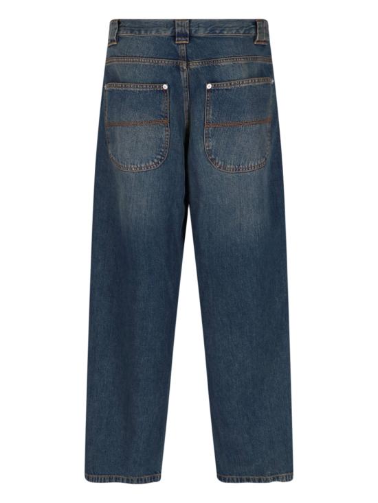  기마구아스 데님 팬츠 BAGGY TROUSERS DARK BLUE DOM - GIMAGUAS