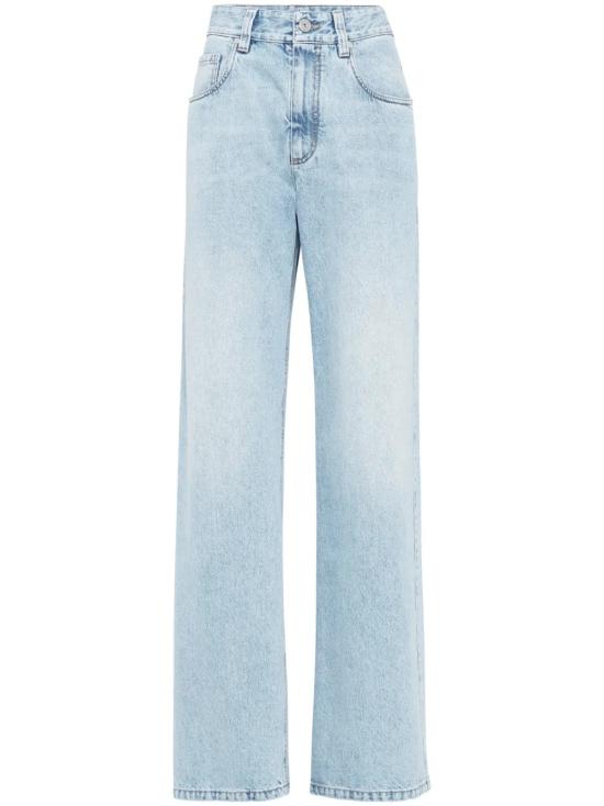 25SS 브루넬로 쿠치넬리 데님 팬츠 MA095P5565C9009 Light Blue