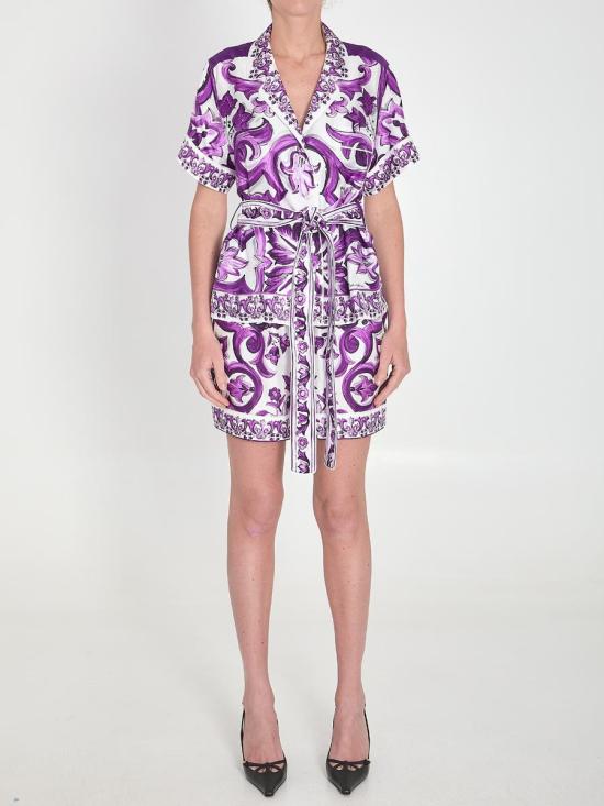 25FW 돌체앤가바나 블라우스 30291070 F5G67T HI1TK IP3TN WHITE - DOLCE & GABBANA