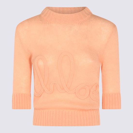 25FW 끌로에 스웨터 CH25UMP2674081L PEACH ORANGE