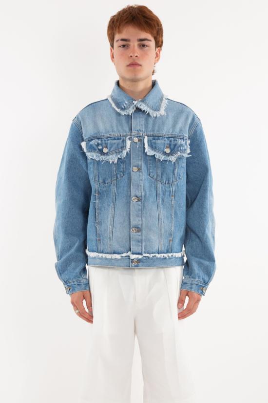 25SS 세퍼 자켓 MFW24ALVAREZFRA FRAYED RODEO Denim
