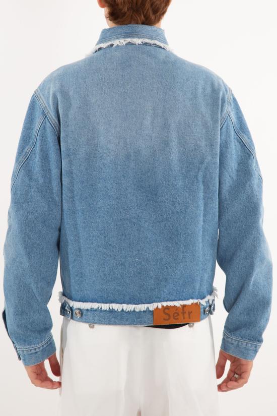 25SS 세퍼 자켓 MFW24ALVAREZFRA FRAYED RODEO Denim - SEFR