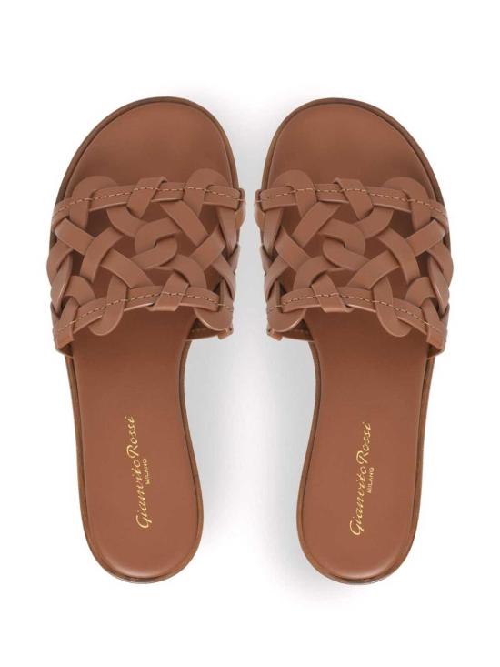 25SS 지안비토로시 뮬/슬리퍼 G1597005 Brown - GIANVITO ROSSI