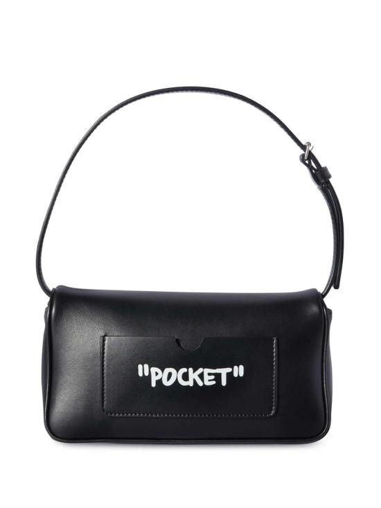 26SS 오프화이트 숄더백 OWNN18BC99LEA0011001 Black - OFF WHITE