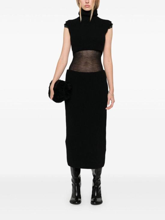 25FW 스포트막스 미디 스커트 2422396013000 Black - SPORTMAX