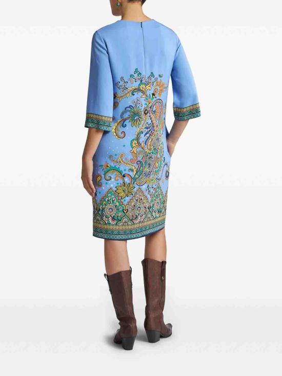  에트로 미디 스커트 WRHA0070AK782X0885 Light Blue - ETRO