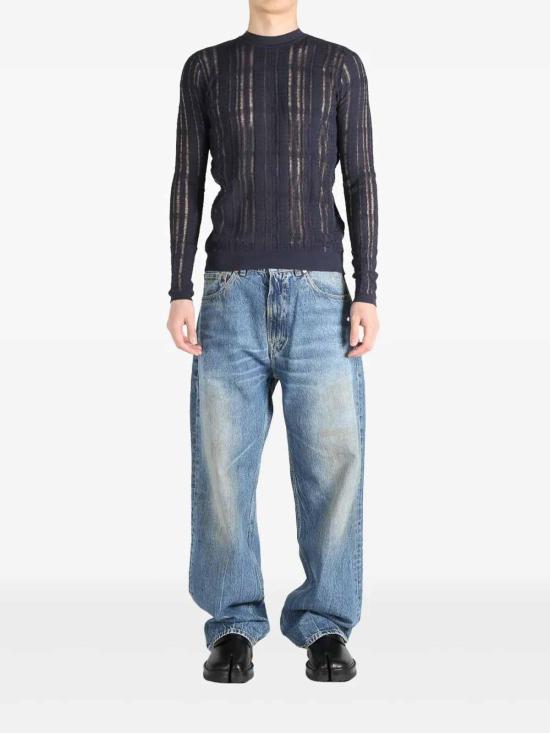 25SS 아워레가시 스웨터 M2253FWCOTTON Dark Blue - OUR LEGACY