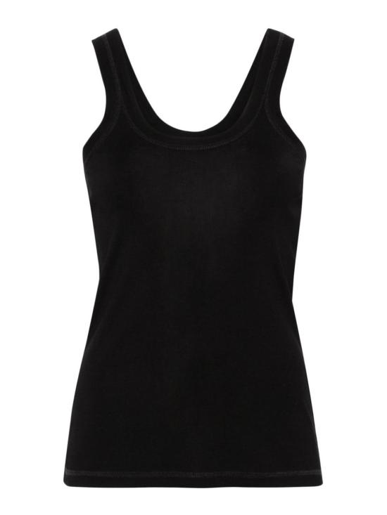  르메르 민소매 티셔츠 TO1199LJ1016BK998 Black