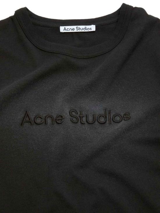  아크네 스튜디오 반팔 티셔츠 AL0457BLACK Red - ACNE STUDIOS