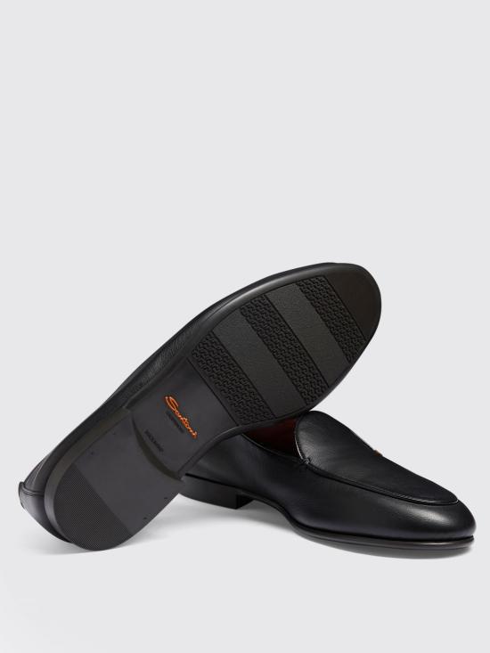 26SS 산토니 로퍼 MGEC19088SMOMMEM N01 Black - SANTONI