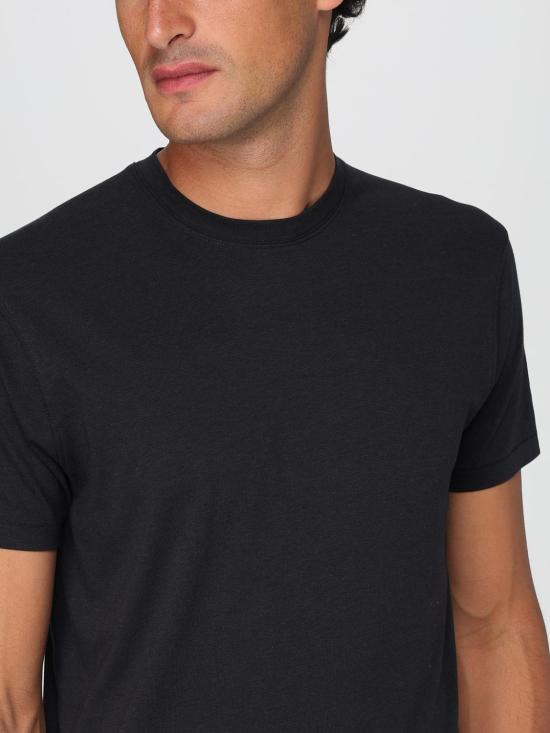 25FW 톰포드 반팔 티셔츠 JCS004JMT012 LB999 Black - TOMFORD