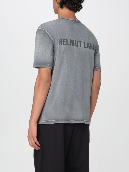 25FW 헬무트랭 반팔 티셔츠 O10HM508 Q14 Grey - HELMUT LANG