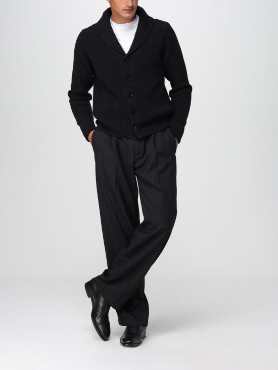 25FW 톰포드 가디건 KLL003YMK074 LB999 Black - TOMFORD