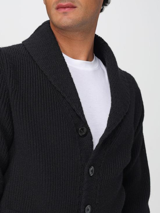 25FW 톰포드 가디건 KLL003YMK074 LB999 Black - TOMFORD