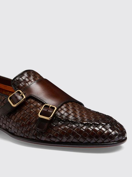 26SS 산토니 로퍼 MCNC19061LA3SWNB S26 Brown - SANTONI