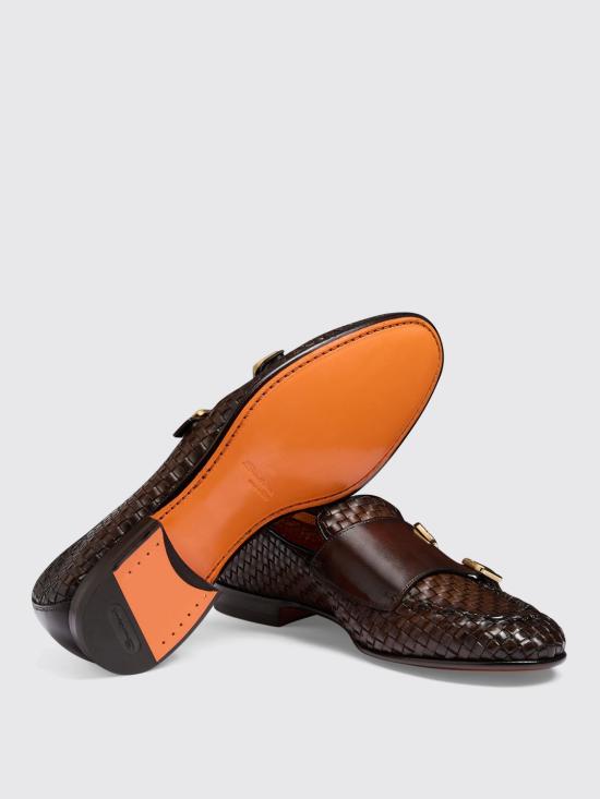 26SS 산토니 로퍼 MCNC19061LA3SWNB S26 Brown - SANTONI