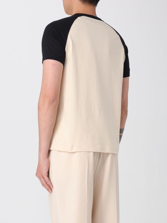 25FW 발렌티노 가라바니 반팔 티셔츠 7V3MG17DAYC QT3 Butter - VALENTINO GARAVANI
