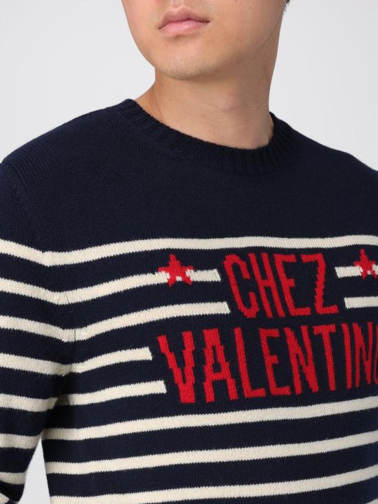 25FW 발렌티노 가라바니 스웨터 7V3KC34WB1W DYB Blue - VALENTINO GARAVANI