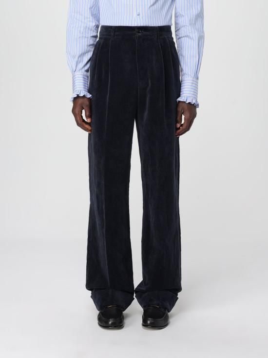 25FW 발렌티노 가라바니 스트레이트 팬츠 7V3RBN15AM2 FA8 Blue