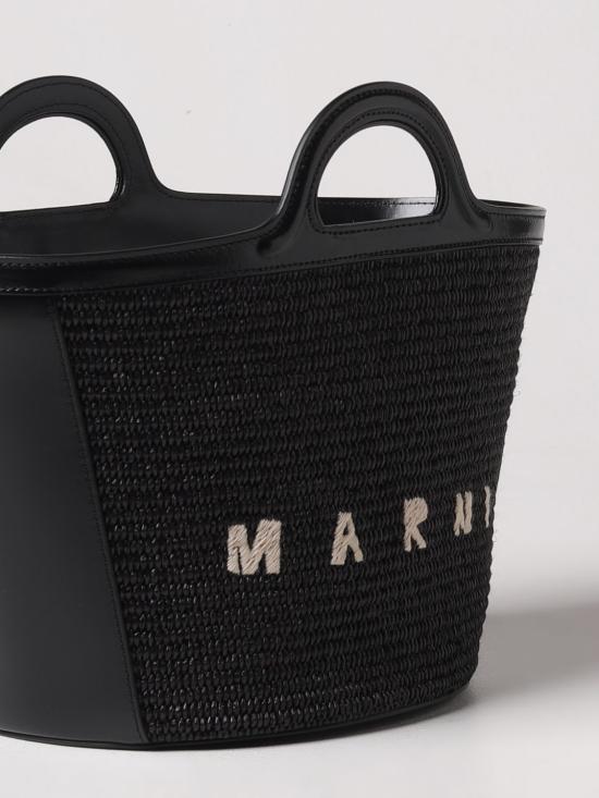 26SS 마르니 토트백 BMMP0068Q0P3860 00N99 Black - MARNI
