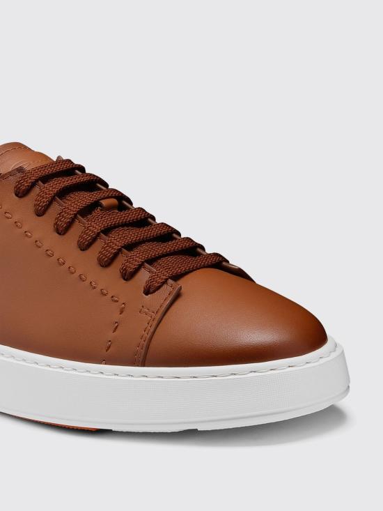 26SS 산토니 스니커즈 MBCD22065BARTAFB C50 Brown - SANTONI