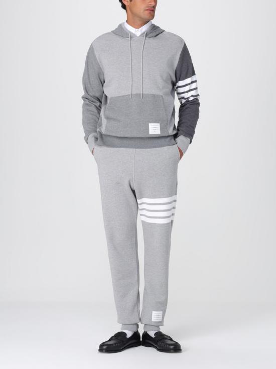 25FW 톰브라운 클래식 루프백 엔지니어드 4바 스웨트팬츠  MJQ008H00535 068 Grey - THOM BROWNE