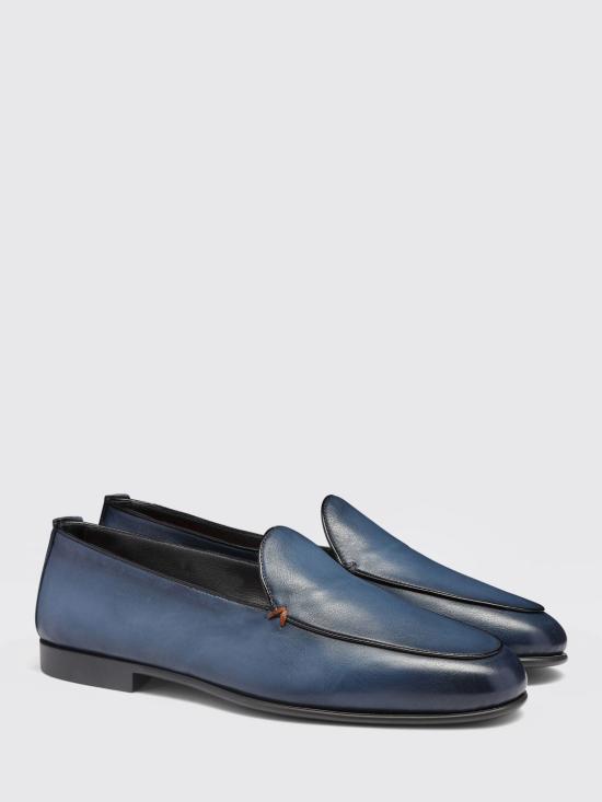 26SS 산토니 스니커즈 MGEC19088SMOMMEM U59 Blue - SANTONI