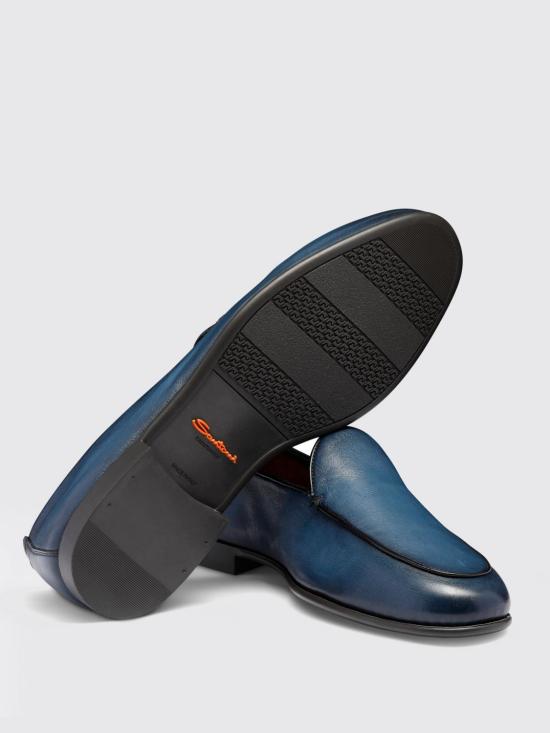 26SS 산토니 스니커즈 MGEC19088SMOMMEM U59 Blue - SANTONI