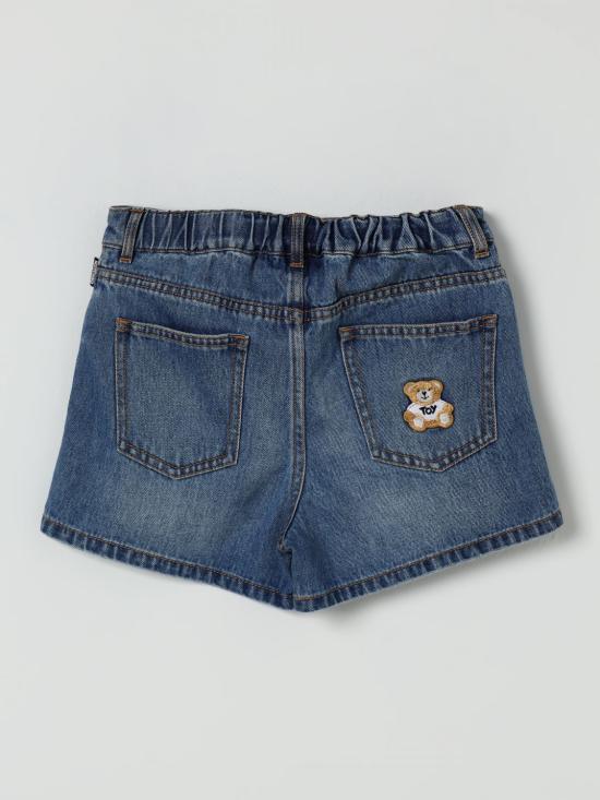 25SS [키즈] 모스키노 쇼츠/버뮤다 HDQ010L0E35 40278 Blue - MOSCHINO