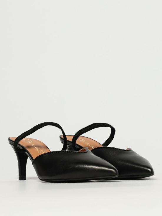 25FW 비아로마 뮬/슬리퍼 3529 NERO Black - VIA ROMA