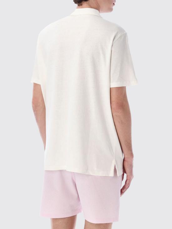 25FW 폴로 랄프로렌 폴로 티셔츠 710964512 002 White - POLO RALPH LAUREN