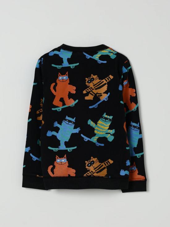 25SS [키즈] 스텔라 맥카트니 풀오버 TW4Q30Z2647 930MC Black - STELLA MCCARTNEY