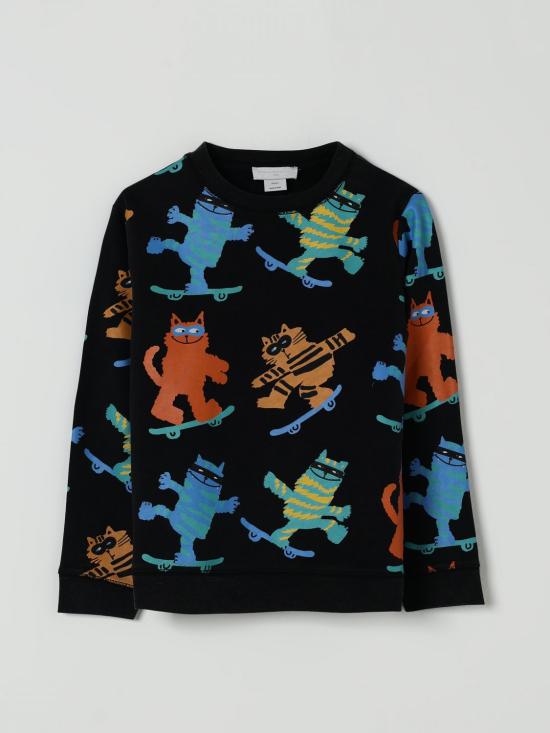 25SS [키즈] 스텔라 맥카트니 풀오버 TW4Q30Z2647 930MC Black