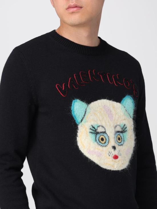 25FW 발렌티노 가라바니 스웨터 7V3KC35IB2V 0NO Black - VALENTINO GARAVANI