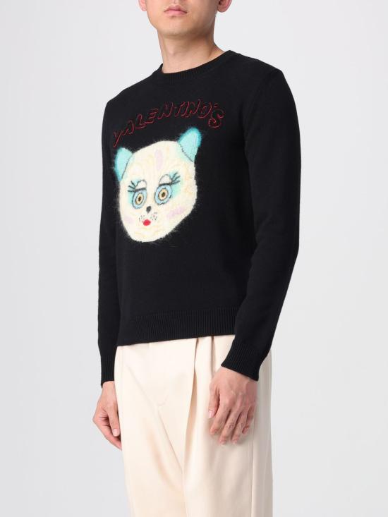 25FW 발렌티노 가라바니 스웨터 7V3KC35IB2V 0NO Black - VALENTINO GARAVANI