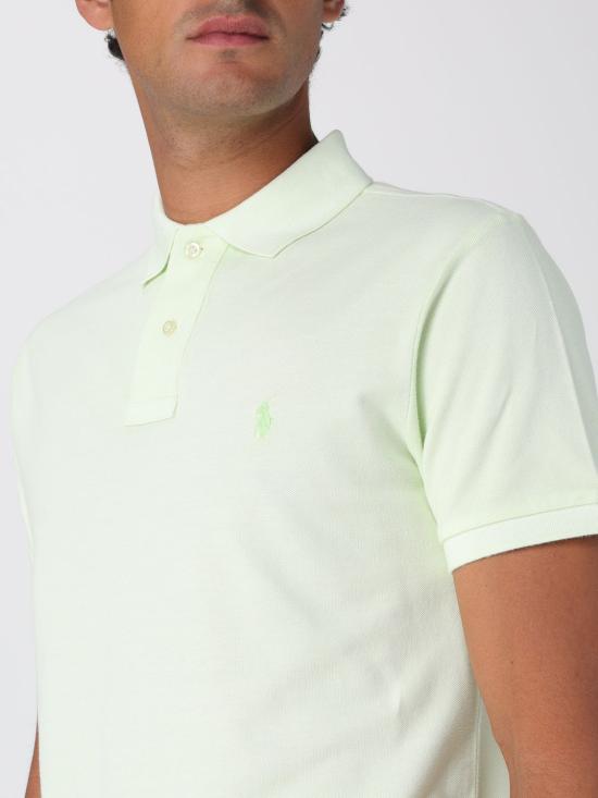 25FW 폴로 랄프로렌 폴로 티셔츠 710969626 001 Grass Green - POLO RALPH LAUREN