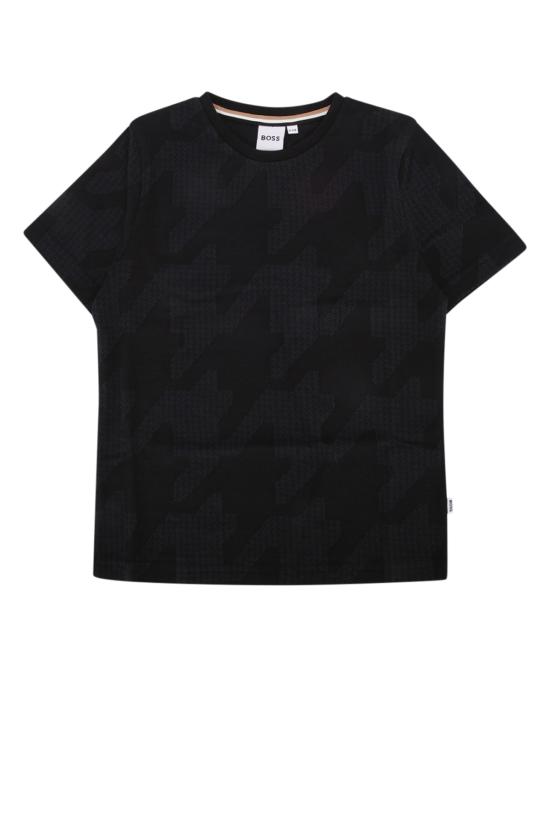 25SS [키즈] 보스 티셔츠 J51222 09B Black