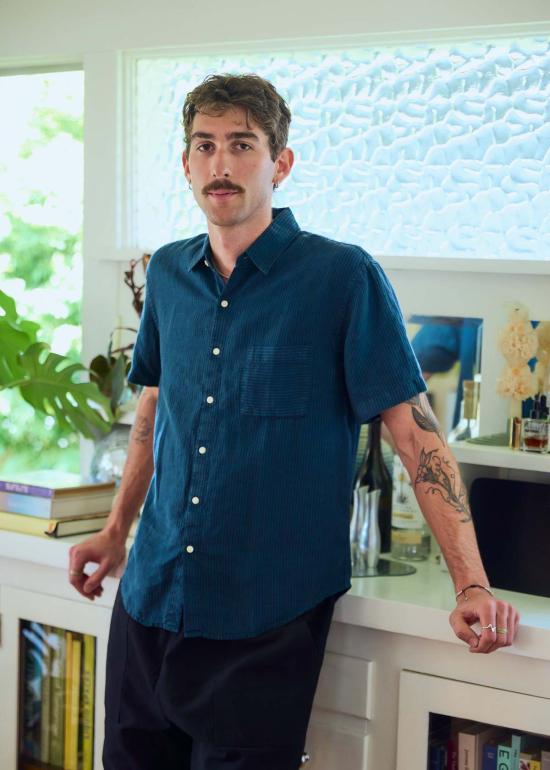  Alex Crane 반팔 셔츠 알렉스 크레인 오버다이 더스크 올라 반팔 버튼업 - OTHER BRANDS