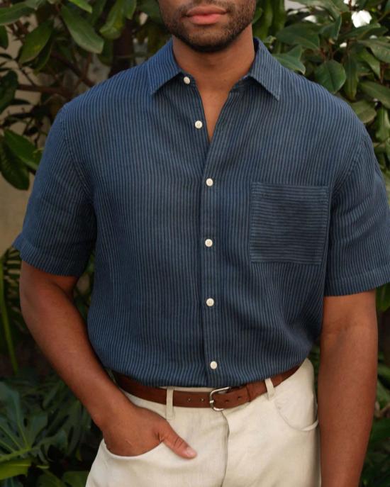  Alex Crane 반팔 셔츠 알렉스 크레인 오버다이 더스크 올라 반팔 버튼업 - OTHER BRANDS