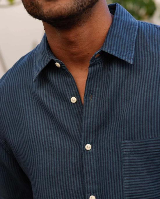  Alex Crane 반팔 셔츠 알렉스 크레인 오버다이 더스크 올라 반팔 버튼업 - ALEX CRANE