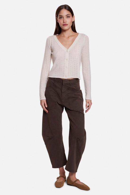  더 타일 클럽 가디건 타일 클럽 클레어 포인텔 카디건 - THE TILE CLUB