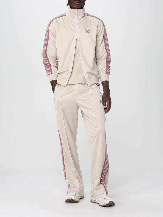 25SS 니들스 트레이닝/조거 팬츠 QV307 IVORY DOM - NEEDLES