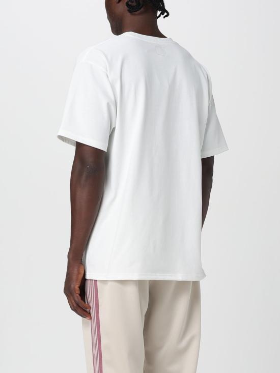  니들스 반팔 티셔츠 QV362 WHITE DOM - NEEDLES