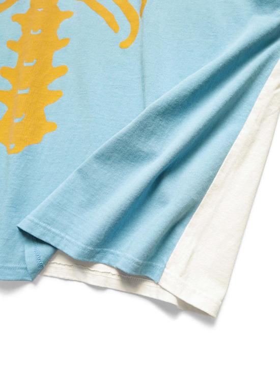  캐피탈 반팔 티셔츠 저지 2톤 빅 포켓 티셔츠(본) - KAPITAL