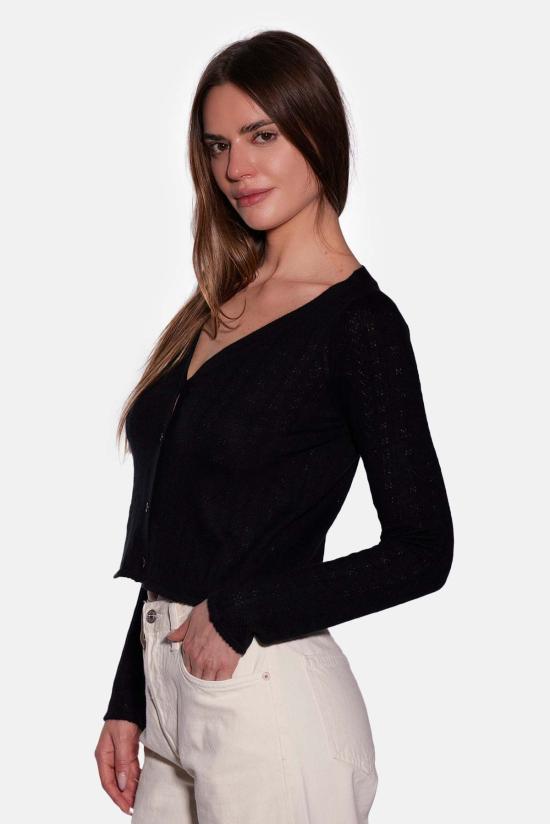  더 타일 클럽 가디건 타일 클럽 클레어 포인텔 카디건 - THE TILE CLUB