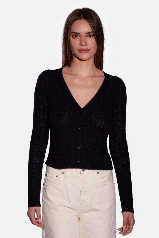  더 타일 클럽 가디건 타일 클럽 클레어 포인텔 카디건