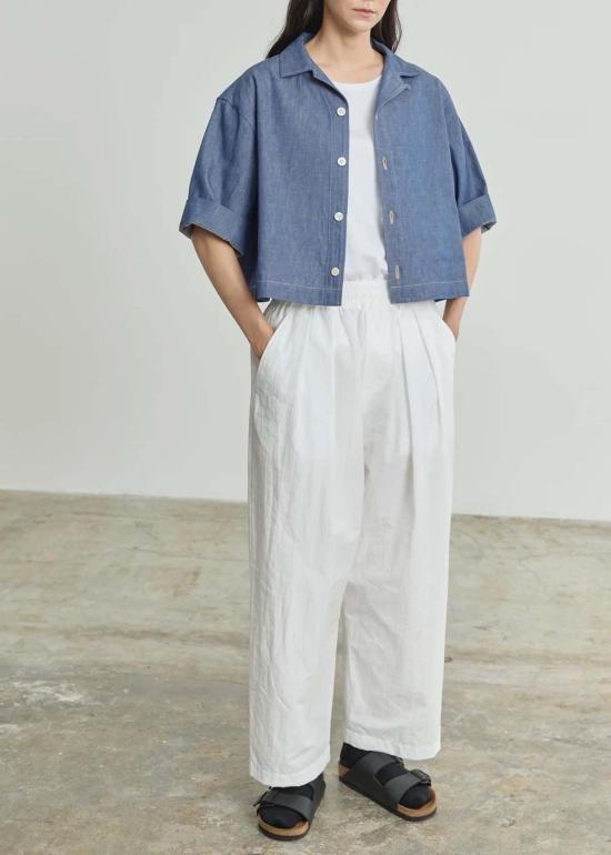  니콜슨&니콜슨 스트레이트 팬츠 Nicholson & Nicholson 하카마 팬츠 - NICHOLSON & NICHOLSON