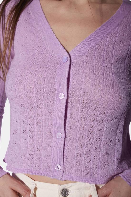  더 타일 클럽 가디건 타일 클럽 클레어 포인텔 카디건 - THE TILE CLUB