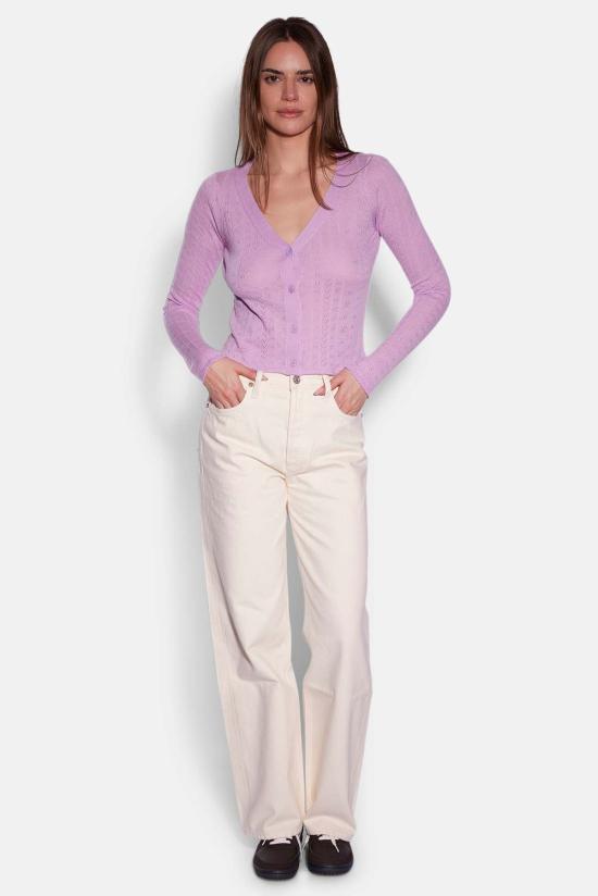  더 타일 클럽 가디건 타일 클럽 클레어 포인텔 카디건 - THE TILE CLUB