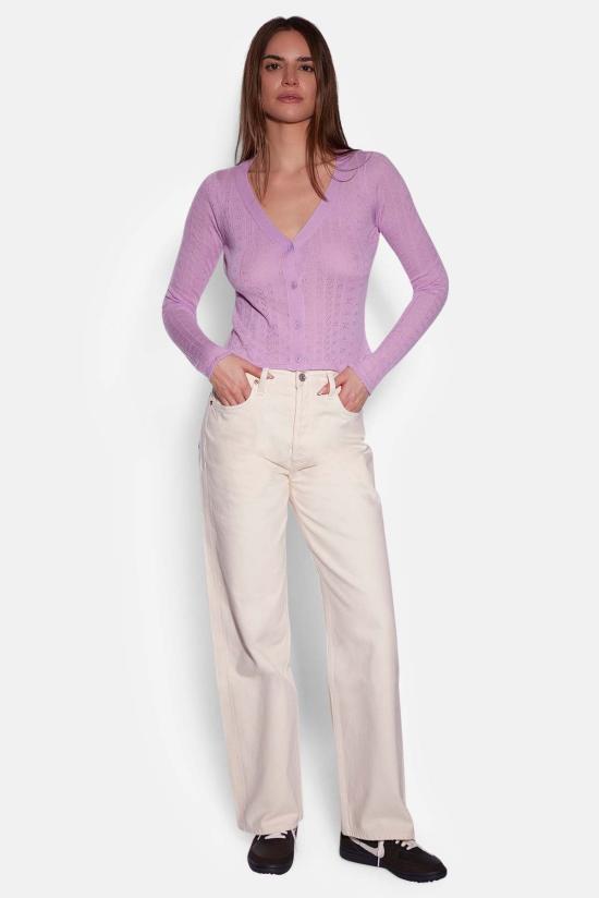  더 타일 클럽 가디건 타일 클럽 클레어 포인텔 카디건 - THE TILE CLUB